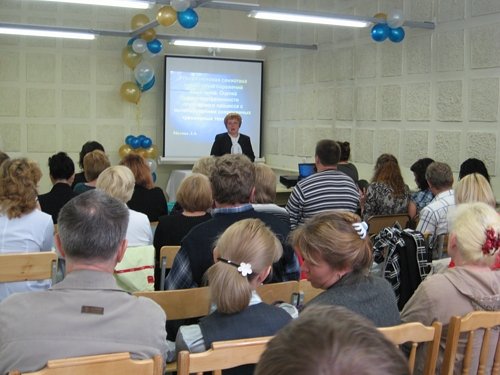Чичерина Елена Николаевна - на конференции врачей УЗИ в клинике Кировской ГМА, июнь 2010 г.