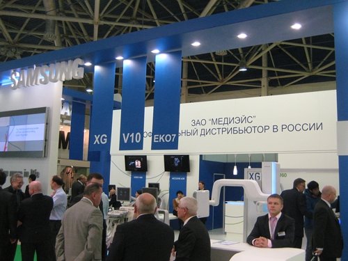 Samsung Medison на медицинской выставке Здравоохранение 2012 в Москве
