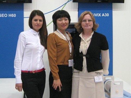 Альбина Кайтукова, Ellen Kim, Ирина Лукьянова - российско-корейское сотрудничество Samsung Medison