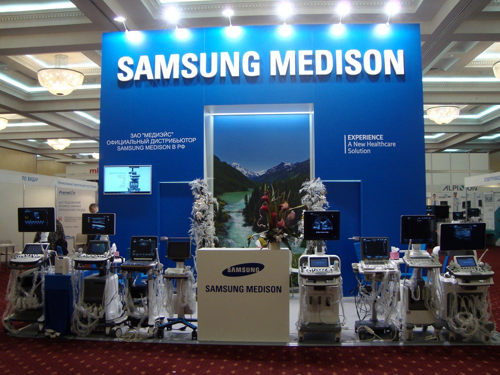 Samsung Medison - стенд компании «Медиэйс»