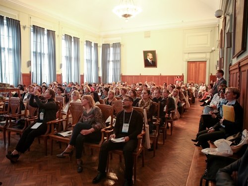 На лекции по ультразвуковой диагностике, школа Яна Доналда в Санкт-Петербурге, 2016 г.