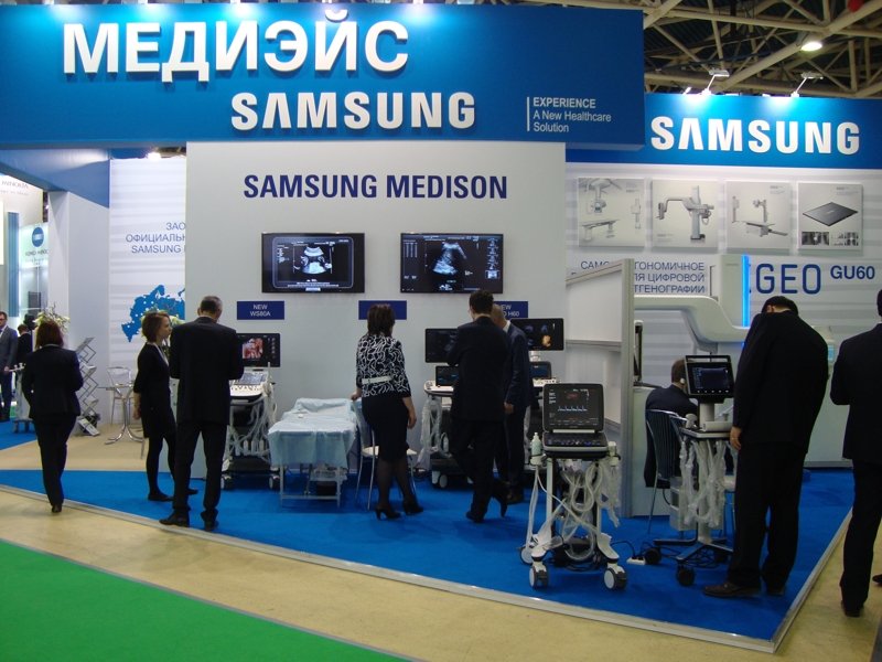 Samsung на медицинской выставке Здравоохранение 2016 в Москве