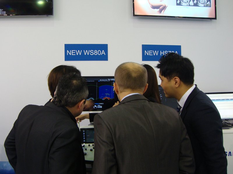 WS80 - демонстрация возможностей УЗ сканера (Samsung Medison)