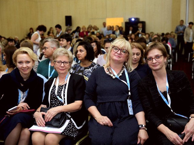 Участники VIII Съезда РАСУДМ в МВЦ «Крокус Экспо», г. Москва.