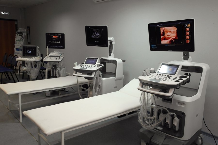 Выставочный зал медоборудования Samsung Medison в Самаре